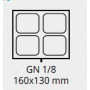 Stampi termosigillatrice Dim mm 160X130 GN1/8