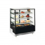Banco Vetrina espositiva refrigerata per pasticceria. Dim. 90x74x130H - Temp. +2°/+10°C