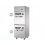 Armadio Refrigerato 700 Lt. Acciaio inox. 0°/+10°C * -18°/-22°C • DOPPIA TEMPERATURA