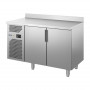 Tavolo congelatore 2 porte, con alzatina 300 Lt. MADE IN ITALY. -15°/-18°C. - Cm. 126x70x85H. * MOTORE A SINISTRA *