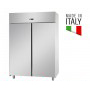 Armadio Refrigerato 1400 Lt. Acciaio inox. 0°/+10°C - Dim.cm. 142x80x201H * MADE IN ITALY